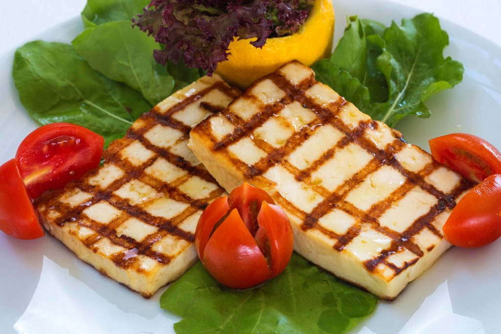 Haloumi salad fresco cheese feature image